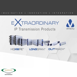 Radiant Provides Veracity- eXtraordinary IP Transmission pro